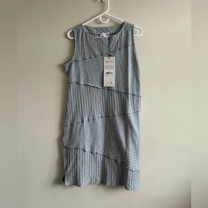 Neon Buddha Grey Sleeveless Dress Size Small